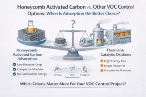 Honeycomb Activated Carbon vs. Other VOC Control Options