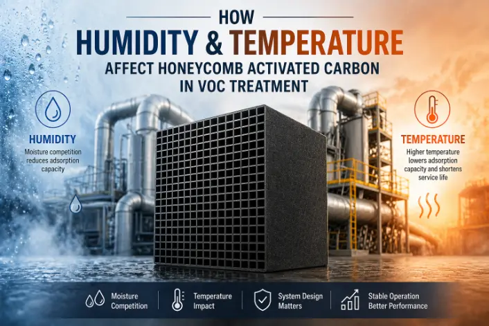 How Humidity and Temperature Affect Honeycomb Activated Carbon in VOC Treatment