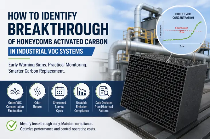 How to Identify Breakthrough of Honeycomb Activated Carbon in VOC Systems