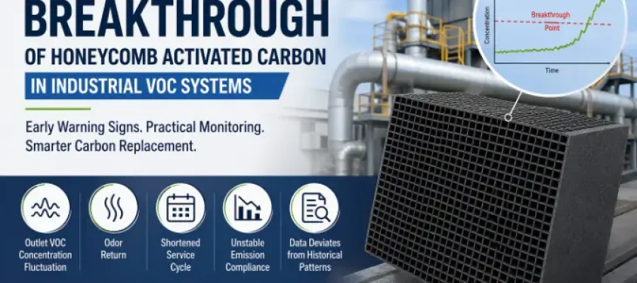 How to Identify Breakthrough of Honeycomb Activated Carbon in VOC Systems